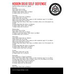 SCHEDULE CHANGES & ADDITIONS 19 JULY 2020