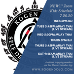 New Kids Zoom Schedule 21 July 2020