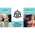 FREE Women’s Self Defense Workshop w/Jen Werner & Charlene Dixon 12.14.18