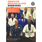 BJJ Sweeps w/Ron Hicks (Centreville BJJ) 12.10.18